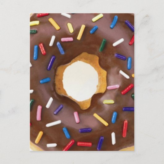 donut design briefkaart (Voorkant)