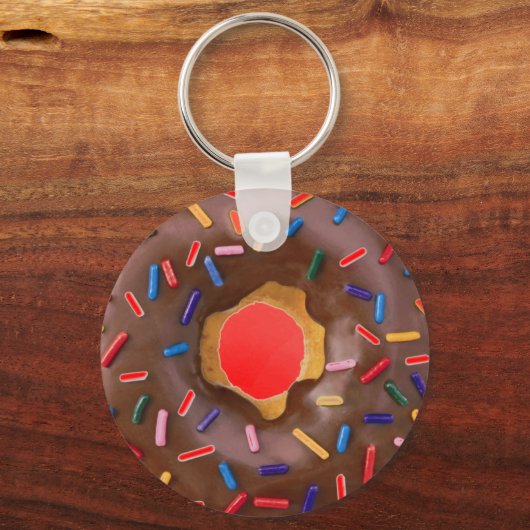 donut design sleutelhanger (Voorkant)