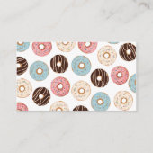 Donut Diaper Raffle Ticket Enclosure Card Informatiekaartje (Achterkant)