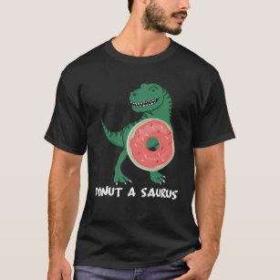 Donut Dinosaur Foodie Dino Lover T-shirt