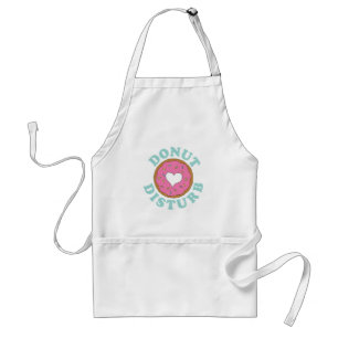 Donut Disturb Donut Pun Standaard Schort