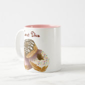 Donut Diva Mok (Voorkant links)