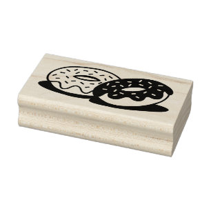 Donut donut rubber stempels