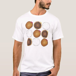 Donut Donuts Tee Shirt, met schuimvulling T-shirt
