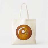 Donut Doughnut Breakfast Canvas tas (Voorkant)