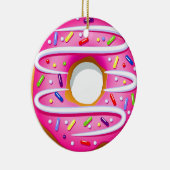 Donut - Doughnut - SRF Keramisch Ornament (Rechts)