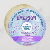 Donut DOUGHNUT wil missen, feest geven Kaart (Voorkant / Achterkant)