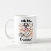 Donut Doughnut Zoet Grappig Koffiemok (Links)