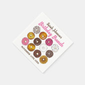 Donut Doughnuts Verjaardagsfeestje Brunch Bake Sal Servet (Hoek)