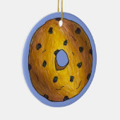 Donut Dozen Blueberry Cake Doughnut Pastry Keramisch Ornament (Rechts)