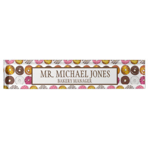 Donut Dozen Breakfast Food Pastries Doughnoten Naambordje