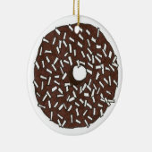 Donut Dozen Chocolate Coconut Doughnut Pastry Keramisch Ornament (Rechts)