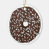 Donut Dozen Chocolate Coconut Doughnut Pastry Keramisch Ornament (Links)