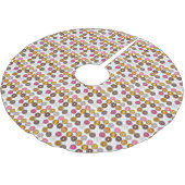 Donut Dozen Doughnoten Pastries Breakfast Brunch Kerstboom Rok (Gekanteld)