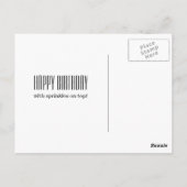 Donut Dozen Verjaardag Briefkaart (Achterkant)