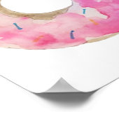 Donut Drip Wall Art Poster (Hoek)