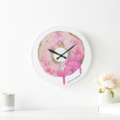 Donut Drip Wall Clock Art Grote Klok (Huis)