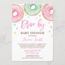 Donut Drive by Baby shower girl