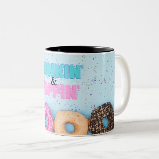 Donut Dunkin' en Sippin' Mok (Voorkant rechts)
