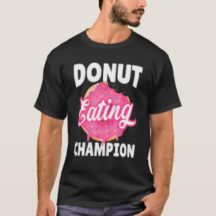 Donut Eating Champion Donut Eating Competitie T-shirt