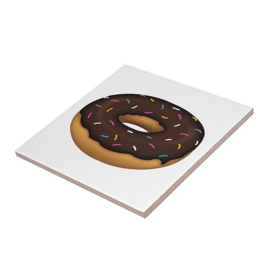 Donut - Emoji Tegeltje (Zijkant)