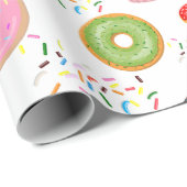 Donut en cupcakes cadeaupapier (Rol Hoek)