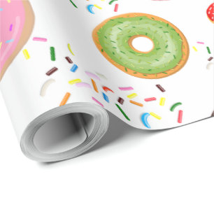 Donut en cupcakes cadeaupapier