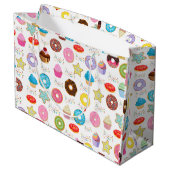 Donut en cupcakes groot cadeauzakje (Achterkant Gekanteld)