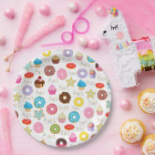 Donut en cupcakes papieren bordje (Feest)