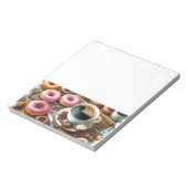 Donut en koffietijd notitieblok (Linkerzijde)