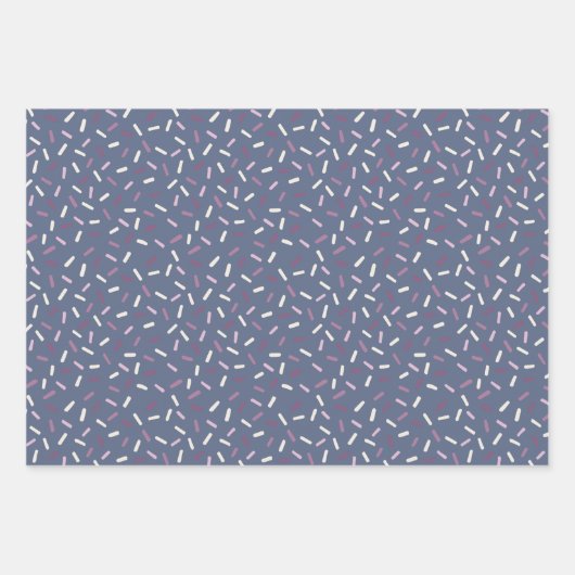 Donut en sprinken Papieren vellen pakken (Voorkant 3)