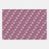 Donut en sprinken Papieren vellen pakken (Voorkant 2)