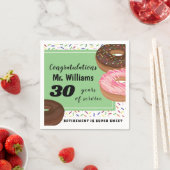 Donut en Sprinkles Pensioen Partij Servet (Insitu)