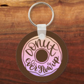 Donut Ever groeit op Sleutelhanger (Achterkant)