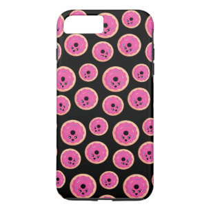 Donut Face Kawaii Food Art iPhone 8/7 Plus Hoesje