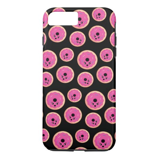 Donut Face Kawaii Food Art Case-Mate iPhone Case (Achterkant)
