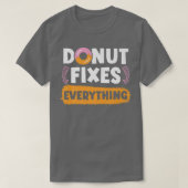 Donut Fies Everything Doughnut Pastries Baking Foo T-shirt (Design voorkant)