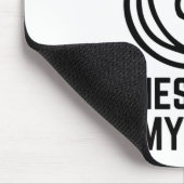 Donut Fitness Funny Muismat (Hoek)