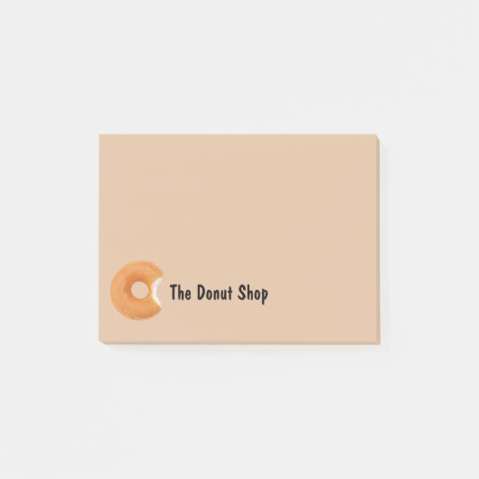 Donut Food Theme Post-it Notes (Voorkant)