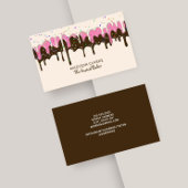 Donut Frosting Sprinkles Baker Bakery Visitekaartje