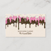 Donut Frosting Sprinkles Baker Bakery Visitekaartje (Voorkant)