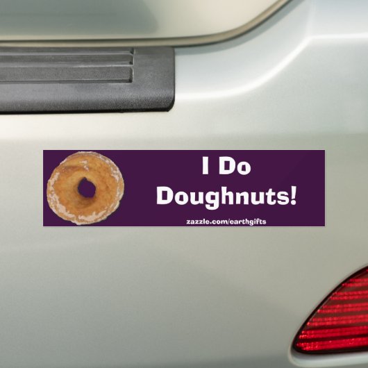 DONUT FUN BUMPERSTICKER (Op auto)