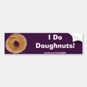 DONUT FUN BUMPERSTICKER (Voorkant)