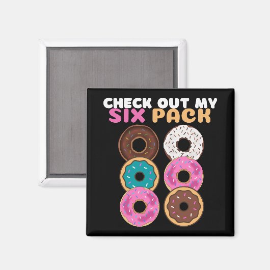 Donut Funny Magneet (Voorkant / Achterkant)