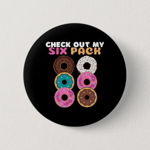 Donut Funny Ronde Button 5,7 Cm