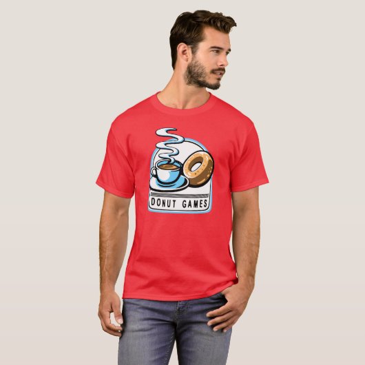 Donut Games T-shirt (Voorkant volledig)