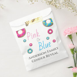 Donut Gender onthulling Bedankzakje