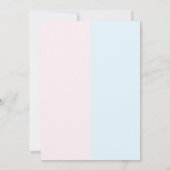 Donut Gender onthulling Kaart (Achterkant)