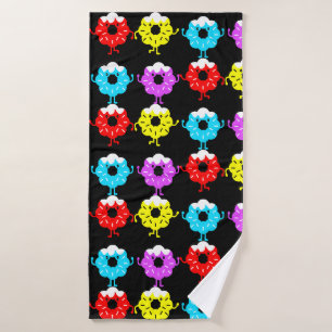 Donut geschenken en decor badhanddoek