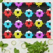 Donut geschenken en decor theedoek (Gevouwen)